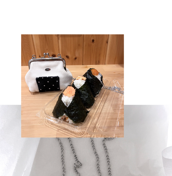 [Peakdrawing] Onigiri Frame Mini Bag