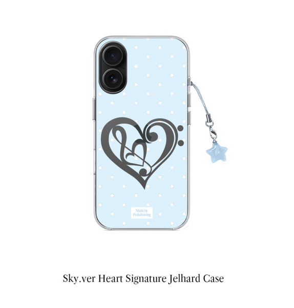 [Peakdrawing] Sky Heart Signature Jelly Hard Case