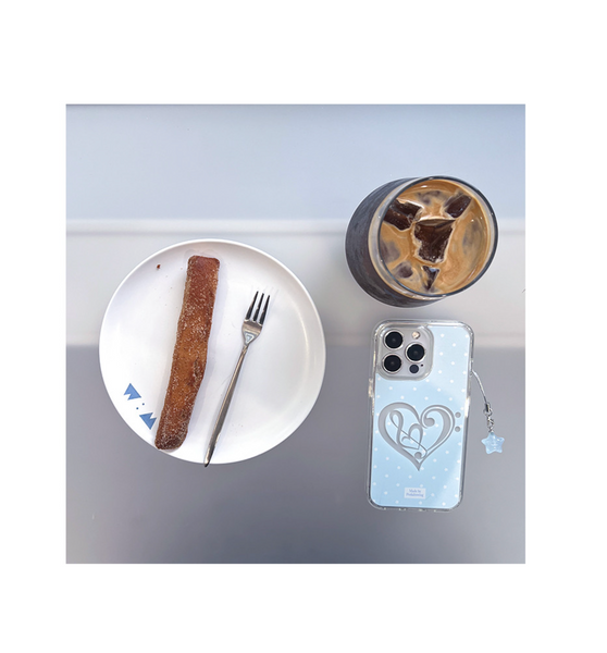 [Peakdrawing] Sky Heart Signature Jelly Hard Case