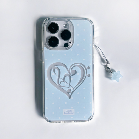 [Peakdrawing] Sky Heart Signature Jelly Hard Case