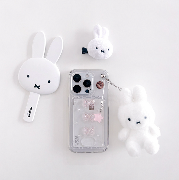 [Peakdrawing] Fairy Pink Ribbon Card Slot Case Set