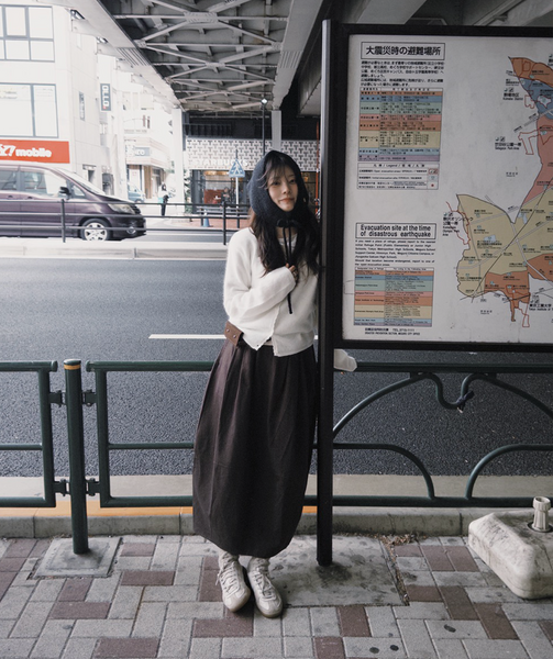 [SLOWAND] ONLY SLOW Lace Angora Cardigan