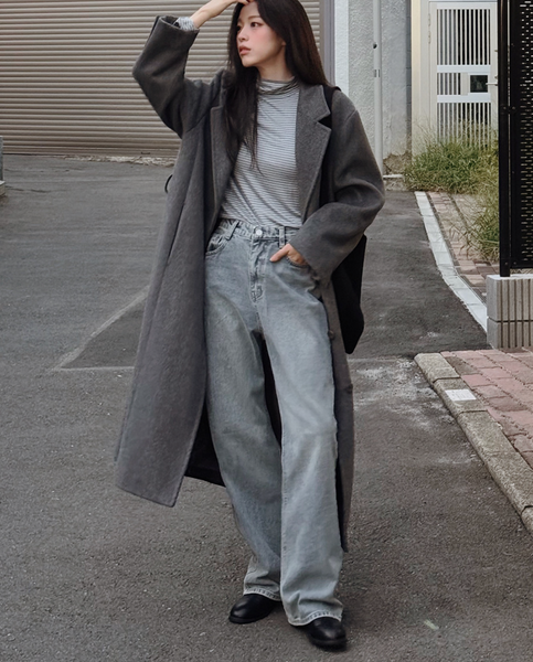 [SLOWAND] #SLOWMADE. Turtleneck & Stripe Turtleneck T-shirt