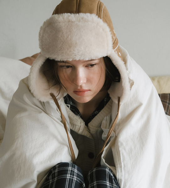 [Rockfish Weatherwear] SHEARLING TROOPER HAT