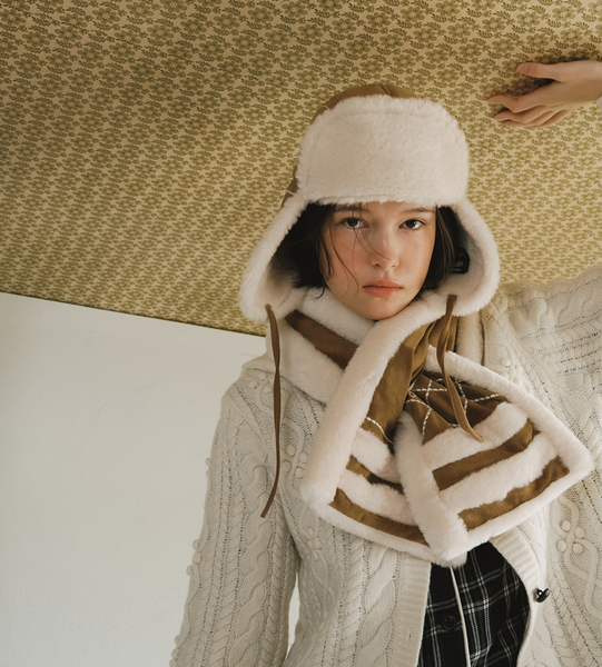 [Rockfish Weatherwear] SHEARLING TROOPER HAT