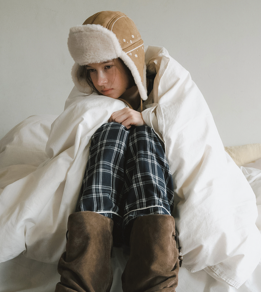 [Rockfish Weatherwear] SHEARLING TROOPER HAT