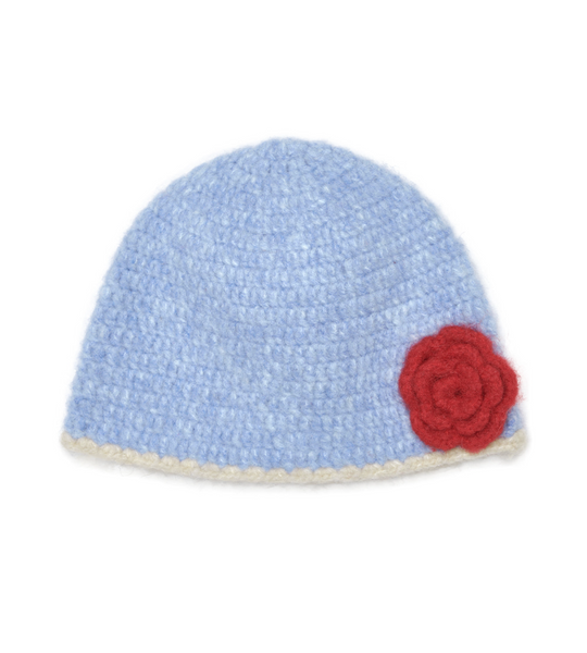 [Rockfish Weatherwear] HANDMADE FLOWER CROCHET HAT (6colours)