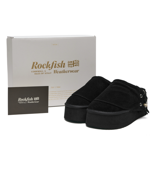 [Rockfish Weatherwear] STUD MAXI FOLDED MULES (2colours)