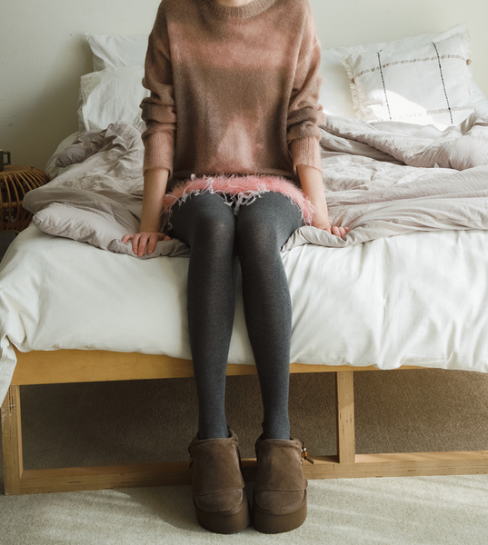 [Rockfish Weatherwear] STUD MAXI FOLDED MULES (2colours)