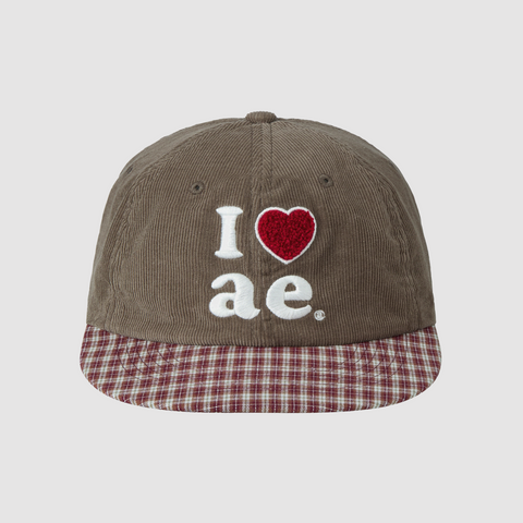 [aeae] CHECK BALL CAP [BEIGE]
