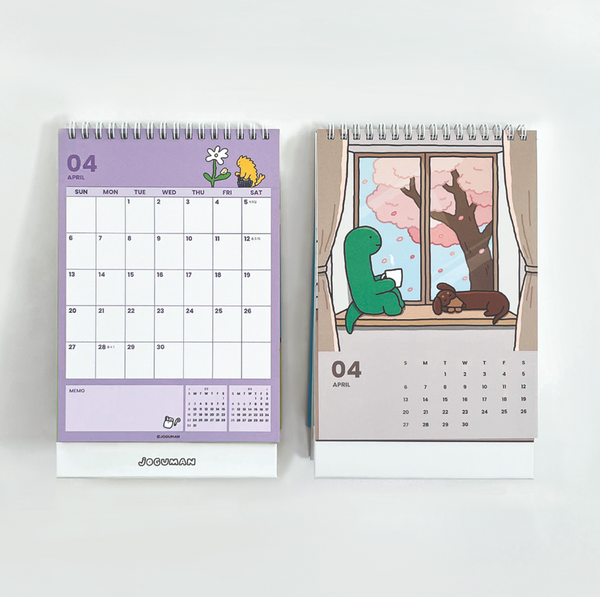 [JOGUMAN STORE] 2026 Desk Calendar