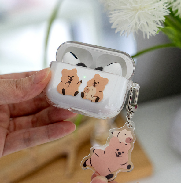 [YOUNG FOREST] 글로잉 꽃카삐 Airpods Case