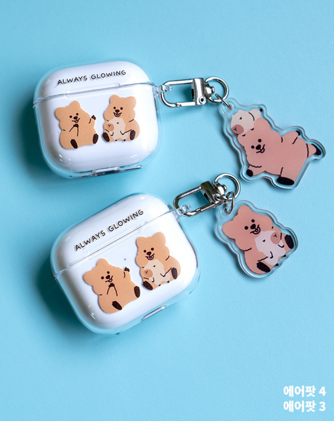 [YOUNG FOREST] 글로잉 꽃카삐 Airpods Case