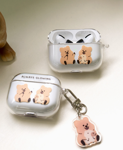 [YOUNG FOREST] 글로잉 꽃카삐 Airpods Case