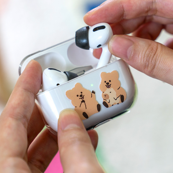 [YOUNG FOREST] 글로잉 꽃카삐 Airpods Case