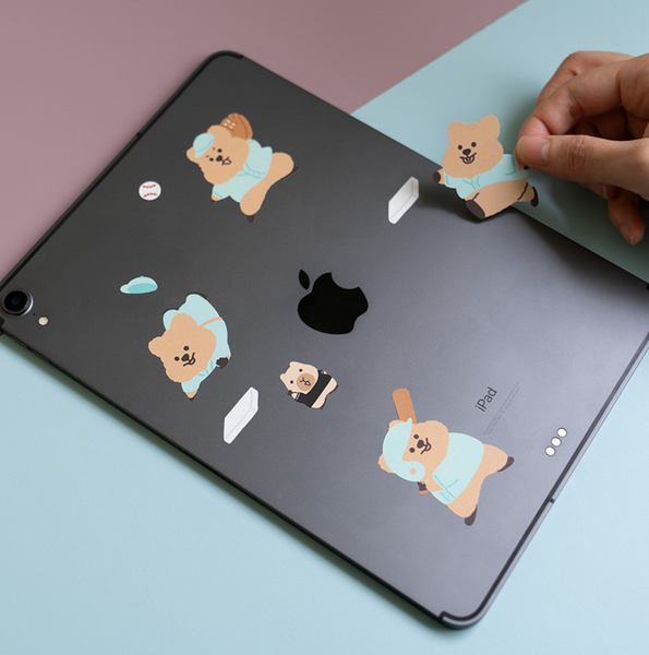 [YOUNG FOREST] 야구 꽃카 Removable Sticker