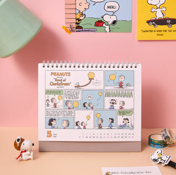 [Peanuts] 2026 Snoopy Desk Calendar