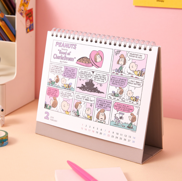 [Peanuts] 2026 Snoopy Desk Calendar