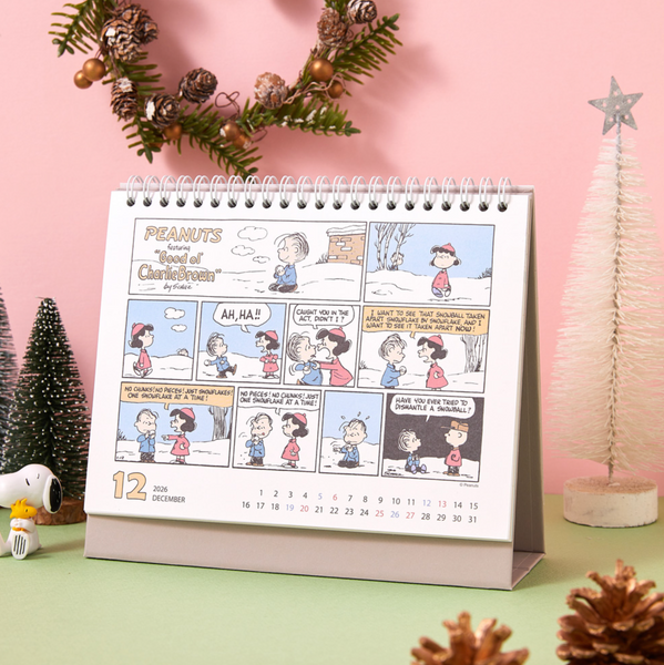 [Peanuts] 2026 Snoopy Desk Calendar