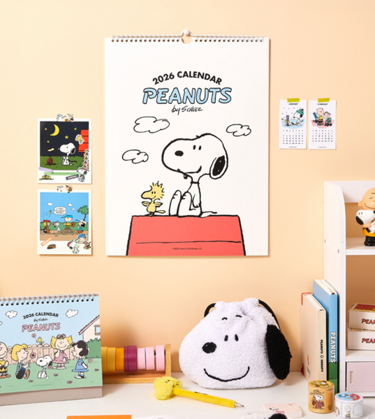 [Peanuts] 2026 Snoopy Wall Calendar