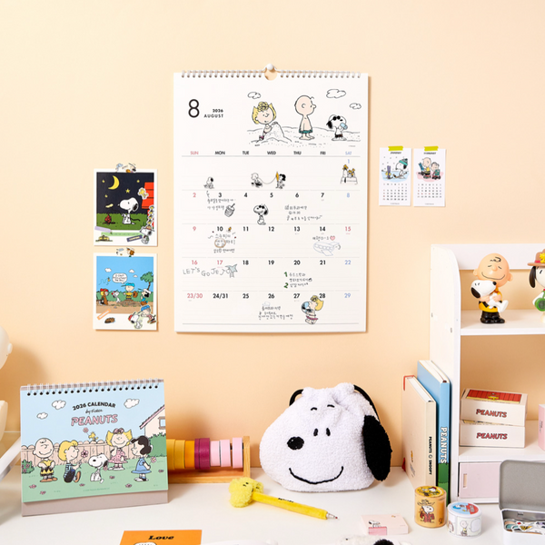 [Peanuts] 2026 Snoopy Wall Calendar