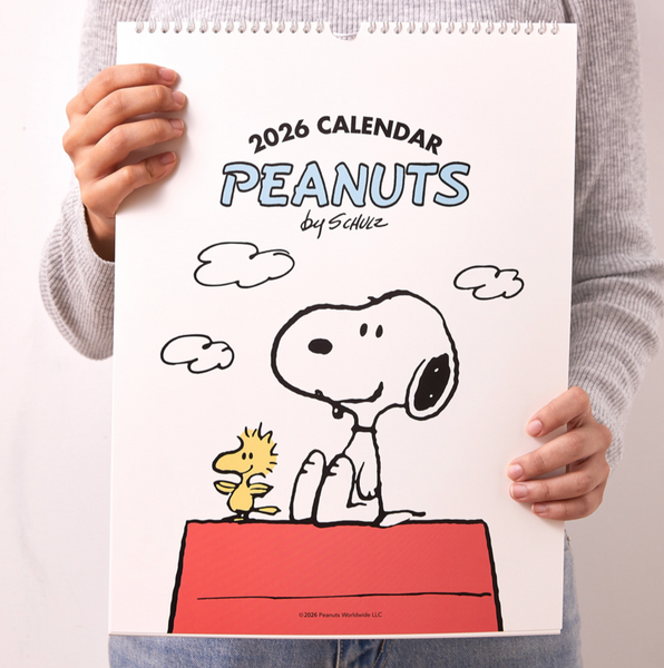 [Peanuts] 2026 Snoopy Wall Calendar