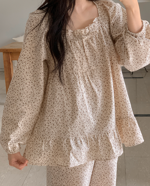 [Juuneedu] Jeu Modni Flower Pajamas Set