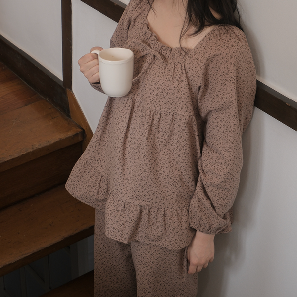 [Juuneedu] Jeu Modni Flower Pajamas Set