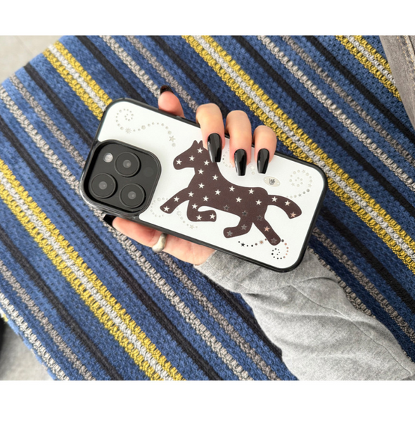 [WATERJEAN] Starry Pony Bumper Case