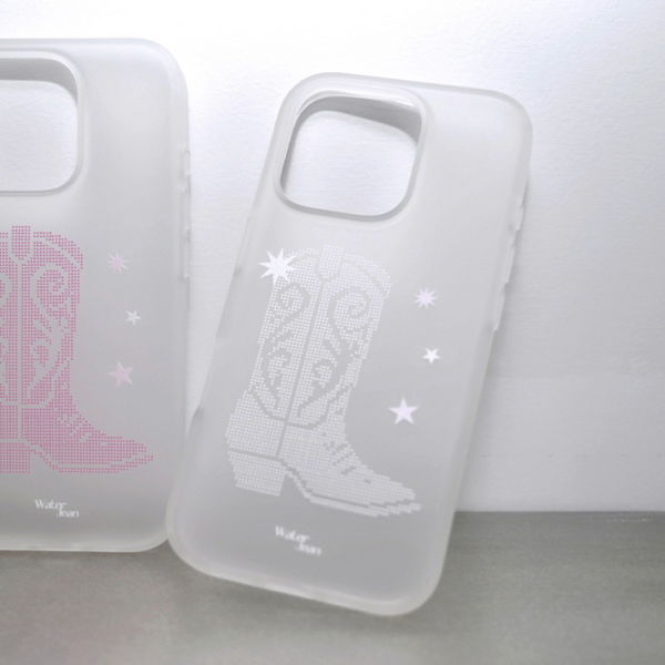 [WATERJEAN] Bebe Boots Fog Jelly Case