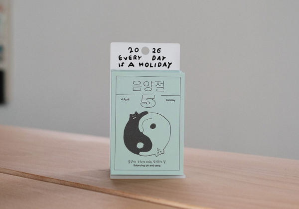 [onemorebag] 2026 Desk Calendar