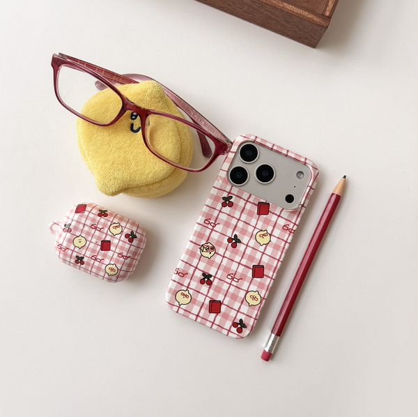 [second morning] Semo Check Phone Case