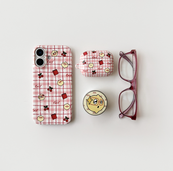 [second morning] Semo Check Phone Case