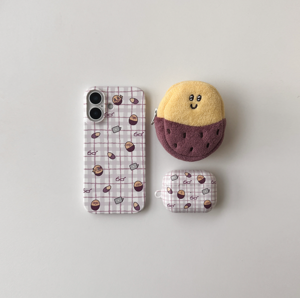 [second morning] Semo Check Phone Case