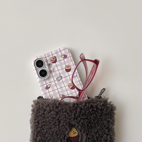[second morning] Semo Check Phone Case