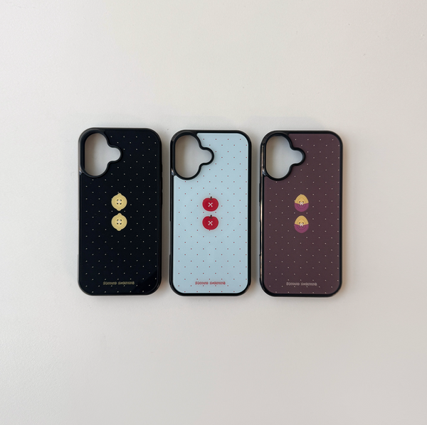 [second morning] Semo Dot Button Bumper Case