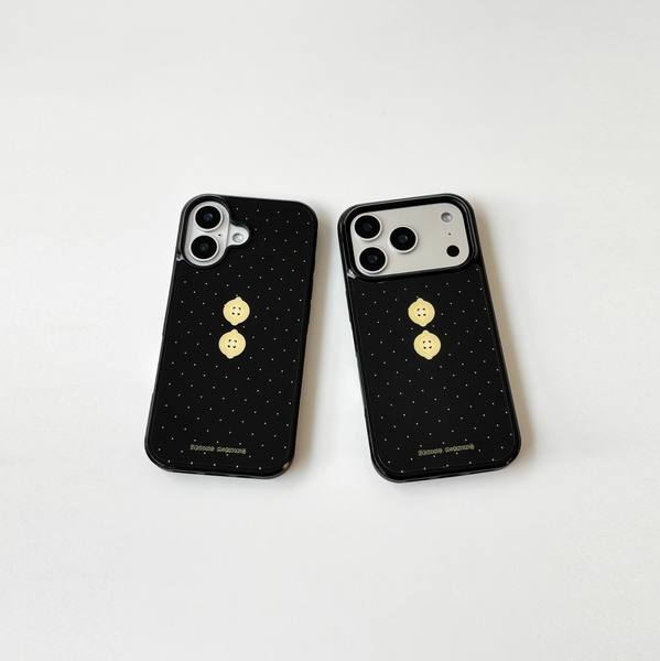 [second morning] Semo Dot Button Bumper Case