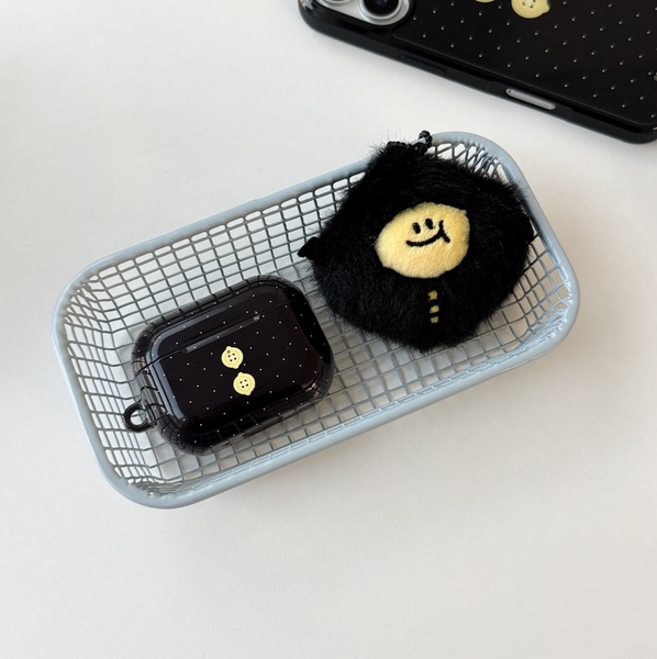 [second morning] Dot Button Airpods Case