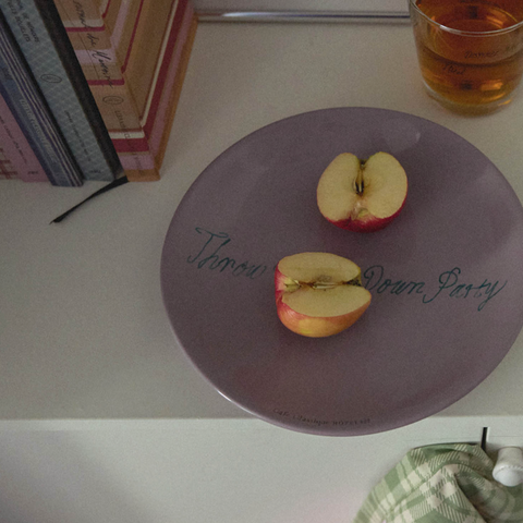 [HOTEL PARIS CHILL] Poétique Flat Plate (Lilac)