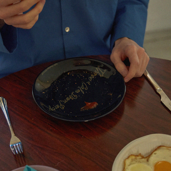 [HOTEL PARIS CHILL] Poétique Flat Plate (Indigo)