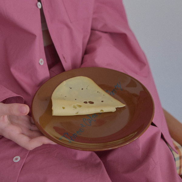 [HOTEL PARIS CHILL] Poétique Flat Plate (Cocoa)