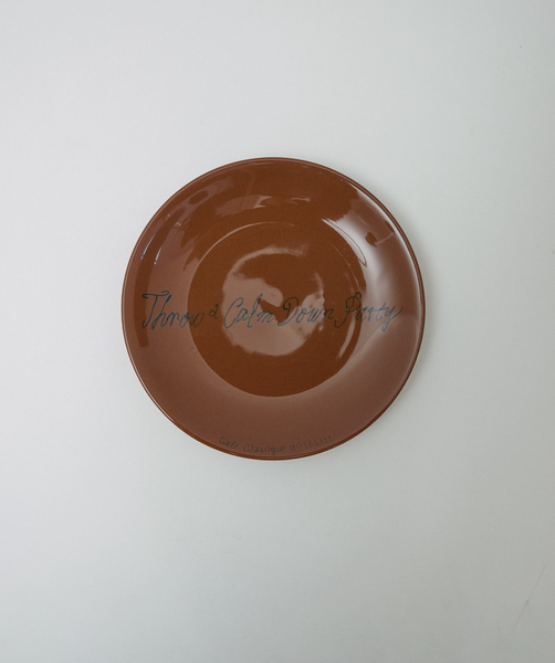 [HOTEL PARIS CHILL] Poétique Flat Plate (Cocoa)