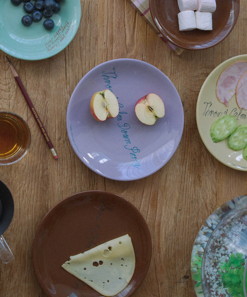 [HOTEL PARIS CHILL] Poétique Flat Plate (Cocoa)