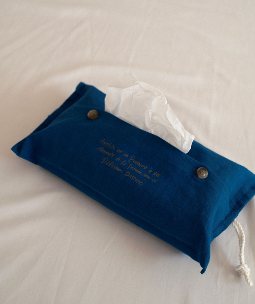 [HOTEL PARIS CHILL] Poétique Refill Tissue Cover (Indigo Blue)