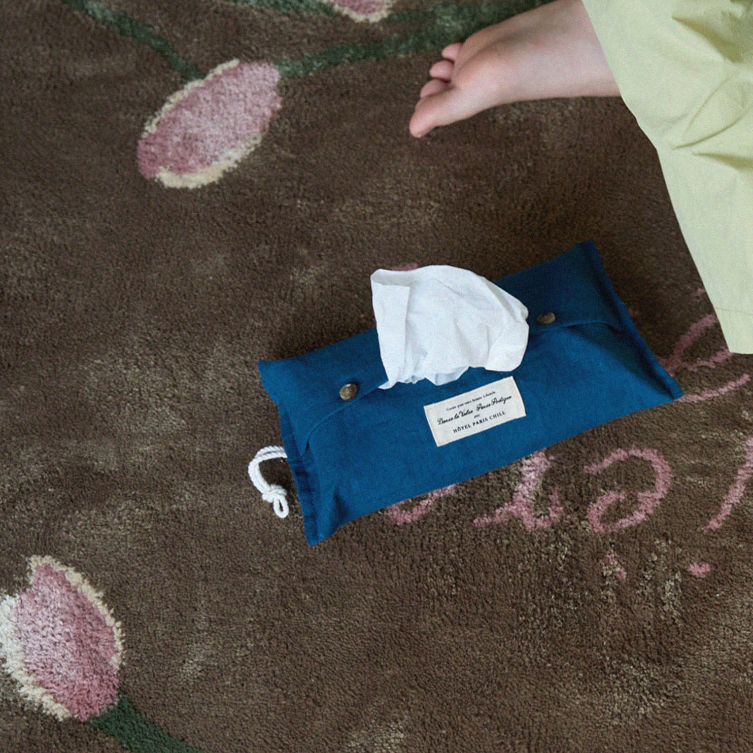 [HOTEL PARIS CHILL] Poétique Refill Tissue Cover (Indigo Blue)