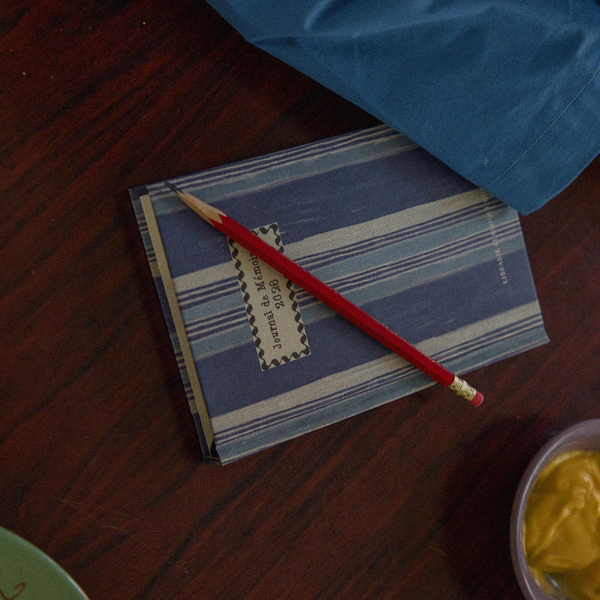 [HOTEL PARIS CHILL] 26 Old Book Journal (Indigo Blue)