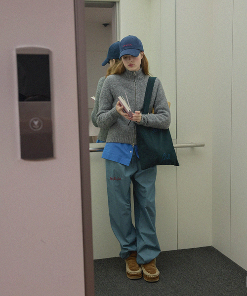 [HOTEL PARIS CHILL] Poétique Shoulder Bag (Black Leaf)