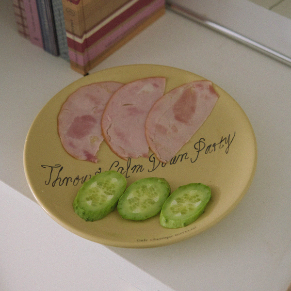 [HOTEL PARIS CHILL] Poétique Flat Plate (Vanilla)