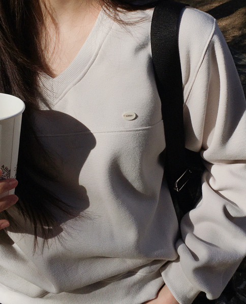 [SLOWAND] # SLOWMADE Premium PK Slit Sweatshirt