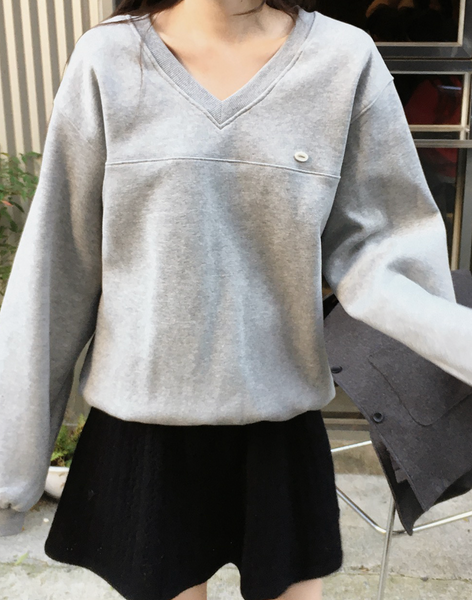 [SLOWAND] # SLOWMADE Premium PK Slit Sweatshirt